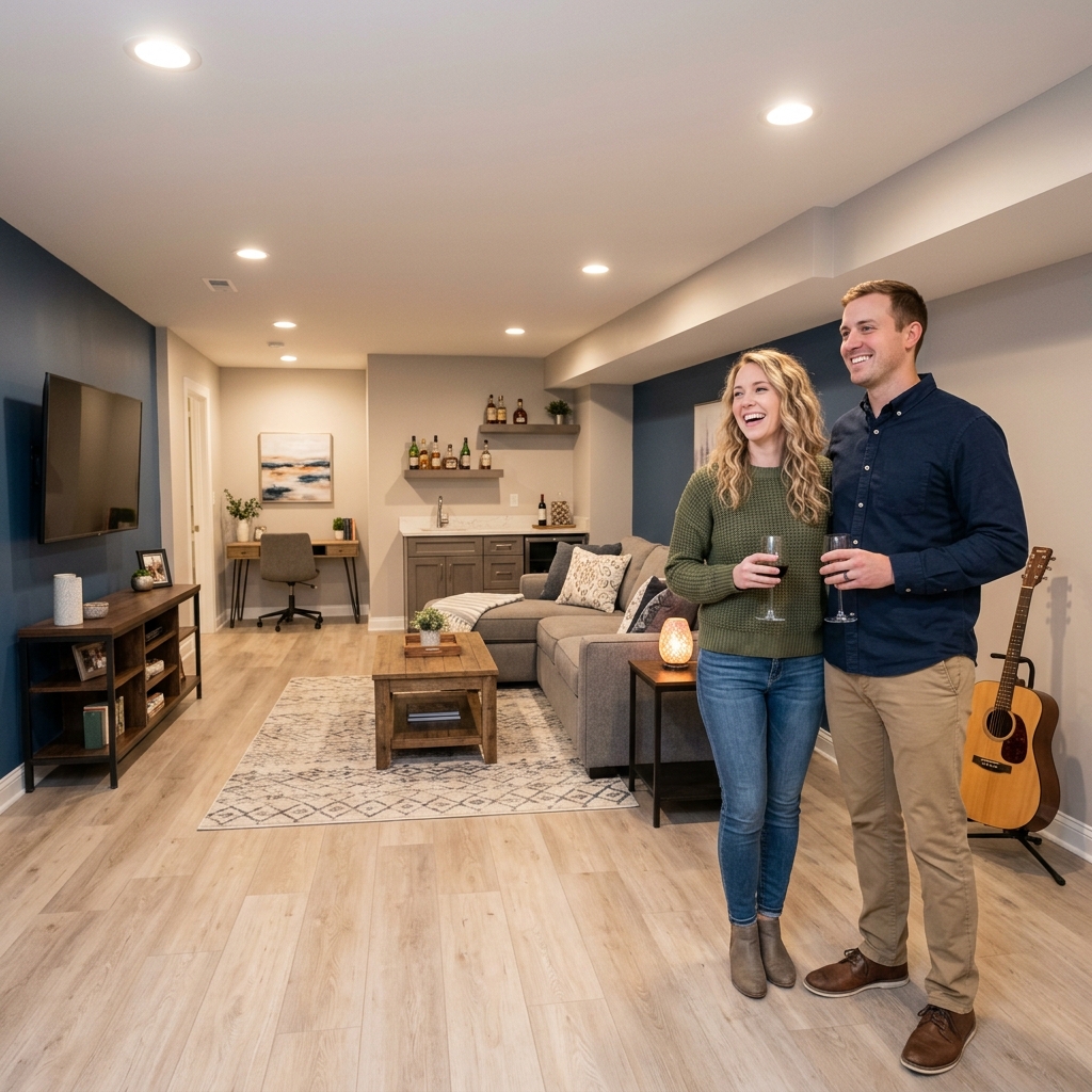 High-Quality Basement Remodeling